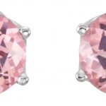 14K White Natural Pink Morganite - 28808