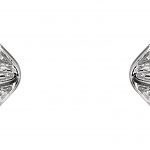 14K White .08 CTW Natural Diamond Filigree Earrings - 651522