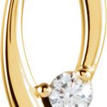 14K Yellow 1/2 CTW Natural Diamond Pendant - 85972