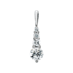 Platinum 1 CTW Natural Diamond Journey Pendant - 66403