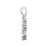 Platinum 1 CTW Natural Diamond Journey Pendant - 66403