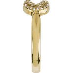 14K Yellow 1/5 CTW Natural Diamond Knot Ring - 67737