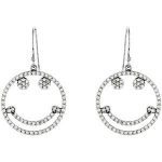 14K White 5/8 CTW Natural Diamond Earrings - 68060