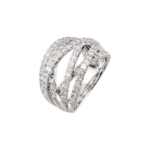 14K White 1 1/2 CTW Natural Diamond Ring - 68109