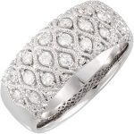 14K White 1/2 CTW Natural Diamond Ring - 68387