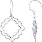 Sterling Silver 1/8 CTW Natural Diamond Earrings - 69754