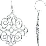 Sterling Silver 1/5 CTW Natural Diamond Earrings - 69284