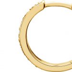 14K Yellow 1/5 CTW Natural Diamond Hoop Earrings - 69277