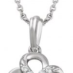 Sterling Silver .08 CTW Natural Diamond 18" Necklace - 651783