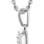 Sterling Silver .08 CTW Natural Diamond 18" Necklace - 651777