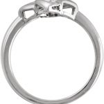 Sterling Silver .06 CTW Natural Diamond Ring - 651779