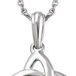 Sterling Silver .06 CTW Natural Diamond 18" Necklace - 651780