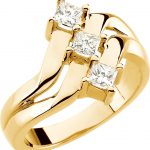 14K Yellow 5/8 CTW Natural Diamond Right Hand Ring - 63775