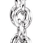 Platinum 1/10 CTW Natural Diamond Infinity 16 1/2" Necklace - 68210