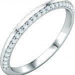 Platinum 1/5 CTW Natural Diamond Band - 122691