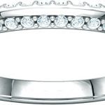 Platinum 1/5 CTW Natural Diamond Band - 122691