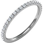 Platinum 1/4 CTW Diamond Band - 68873