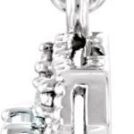 Platinum 1/3 CTW Natural Diamond Halo-Style Pendant - 86242