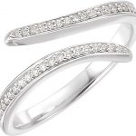 14K White 1/8 CTW Natural Diamond Ring - 122741