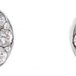 Platinum 3/8 CTW Natural Diamond Earrings - 86288