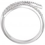 Platinum 1/6 CTW Natural Diamond Ring - 122750