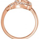 14K Rose 1/6 CTW Natural Diamond Ring - 122714