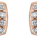 14K Rose 1/2 CTW Natural Diamond Earrings - 86287