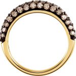 14K Yellow 1 1/6 CTW Natural Brown Diamond Ring - 651524