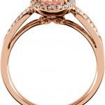 14K Rose Natural Pink Morganite & 1/5 CTW Natural Diamond Ring - 651508