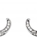 Platinum 3/8 CTW Natural Diamond Freeform Earrings - 86505