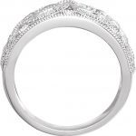 14K White 1/3 CTW Natural Diamond Ring - 652457