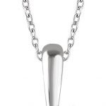 14K White 1/3 CTW Natural Diamond 16-18" Necklace - 652658