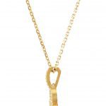 14K Yellow 1/10 CTW Natural Diamond 18" Necklace - 85318