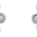 14K White 1/5 CTW Natural Diamond Vintage-Inspired Earrings - 652943