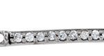 14K White 1/6 CTW Natural Diamond 6-8" Bracelet - 651089