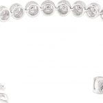 14K White 1 CTW Natural Diamond 7" Bracelet - 69492