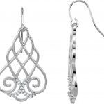 Sterling Silver 1/4 CTW Natural Diamond Earrings - 68721