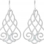 Sterling Silver 1/4 CTW Natural Diamond Earrings - 68721