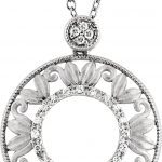 Sterling Silver 1/6 CTW Diamond 18" Necklace - 69486