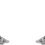 Platinum .06 CTW Natural Diamond Ear Climbers - 86651