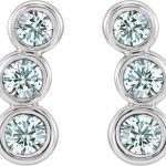 Sterling Silver 1/2 CTW Natural Diamond Ear Climbers - 86701