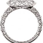 14K White 1/8 CTW Diamond Ring - 122076