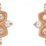 14K Rose 1/3 CTW Natural Diamond Earrings - 86834