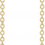 14K Yellow 1/4 CTW Natural Diamond Hinged Hoop Chain Earrings - 653461