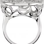 Sterling Silver 1/5 CTW Natural Diamond Floral Ring - 122007