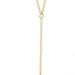 14K Yellow 1/3 CTW Natural Diamond Bar Y 15-17" Necklace - 653466