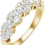 14K Yellow 1 CTW Lab-Grown Diamond Anniversary Band - 653561