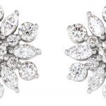 14K White 1 CTW Natural Diamond Earrings - 86947