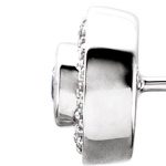 14K White 1/4 CTW Natural Diamond Earrings - 61508