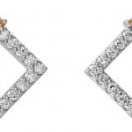 Platinum Natural Citrine & 1/3 CTW Natural Diamond Earrings - 86889